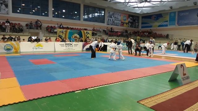 Нагаев Тимур 3 бой 26 04 2015 Казахстан 9 лет до 25кг. смотреть онлайн