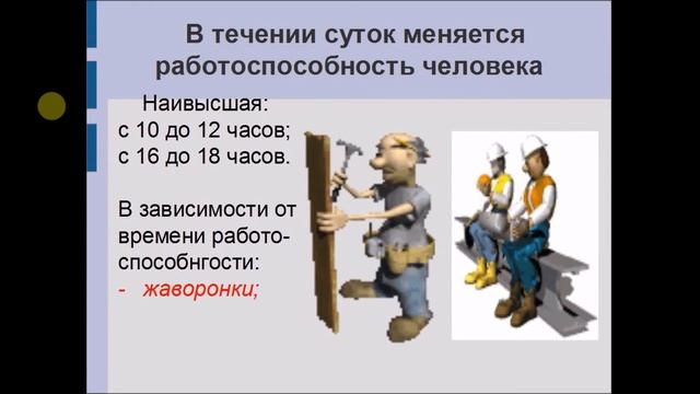 Биоритмы. ОБЖ 9 класс. смотреть онлайн