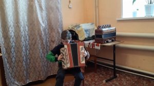 Матвеев Максим (баян). "Во поле берёза стояла" русская народная песня. 2023г.