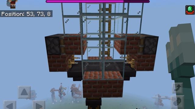 Auto pillager raid farm (suffocation) in Minecraft Bedrock 1.11.4 Creative смотреть онлайн