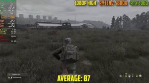 DayZ : RTX 2060 + Ryzen 7 5800X | 1440p - 1080p | High & Low Settings