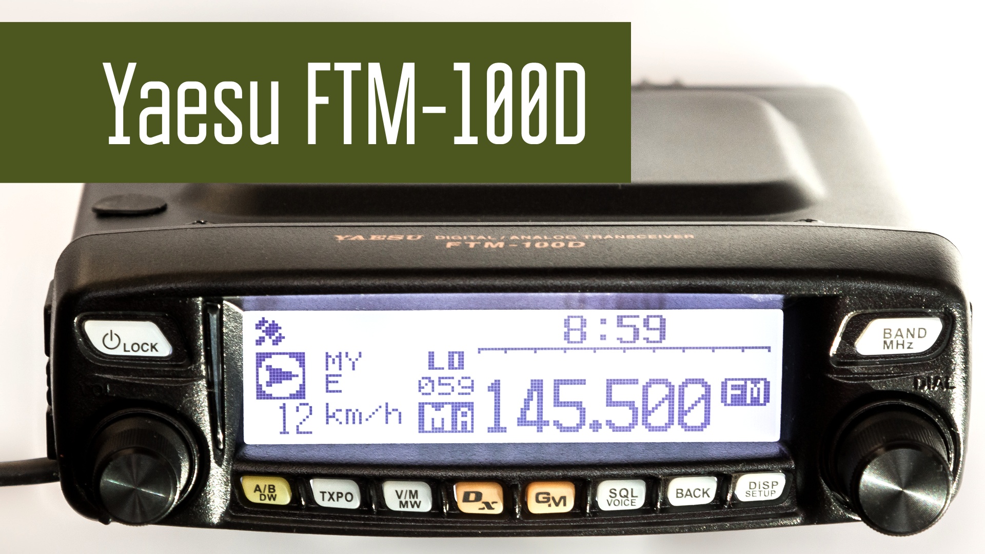 Yaesu FTM-100D двухдиапазонная автомобильная станция VHF/UHF. Приём 108-999 МГц, аналог и цифра C4FM