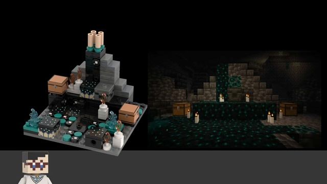 [M.O.C] Lego Minecraft The Wild Update||The Deepdark city (w/_ACE_bricks)