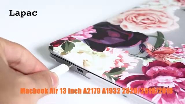 Lapac MacBook Air 13 inch Clear Case 2020 2019 2018 A2337 M1 A2179