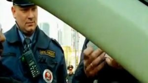 Произвол московских ДПС на глазах НТВ