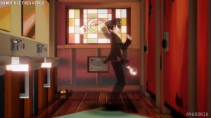 Пылкий Ханако кун танцует лезгинку в туалете с ножами | MMD Dance