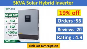 TOP 5 Best Solar Power Inverters In 2020 - Best Solar Inverters For Home - Solar Inverters