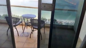 Hotel room has a balcony and sea view. Super!/Номер отеля с балконом и видом на море. Супер! #hotel