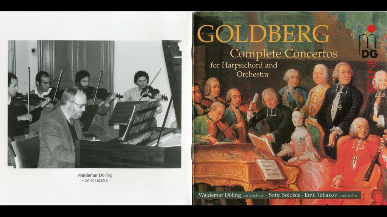 Johann Gottlieb Goldberg - Concertos for harpsihord and orchestra смотреть онлайн