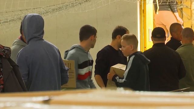 Доставка гумпомощи в Харьковскую область