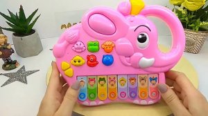 Детское пианино с голосами животных. Распаковка 💕 "Игрушка из коробки"