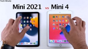 iPad Mini 2021 vs Mini 4 SPEED TEST