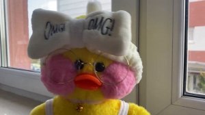 #Lalafanfan Милка шоппинг с уточкой #лалафанфан Duck Milka Shopping nastushik