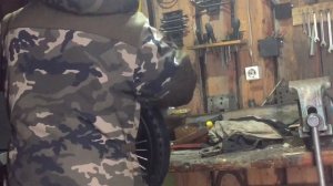 Тюнинг питбайка #2/прокачка-протяжка-спиц, убрал не большие биение на колёсах