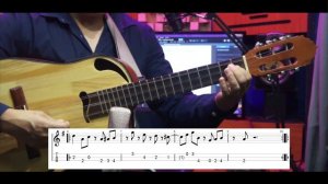 CLASES DE TRES CUBANO ONLINE/ "2 montunos en tonalidad de G, viene partitura y tablatura.