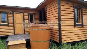 Угловая баня от Дмитрия Глушакова по прошествии двух лет