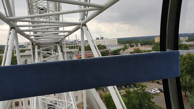 Город Владимир. Колесо обозрения «Небо 33». The city of Vladimir. Sky 33 Ferris Wheel. Июль 2022