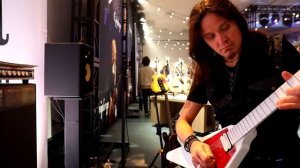 Tesla's Dave Rude Playing Through the KRK ROKIT G4's at NAMM 2019