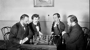 В.Стейниц-М.Чигорин: Битва в защите Чигорина! 10-я партия матча! Шахматы.