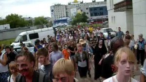 Парад Зомби в Перми. 17 июля