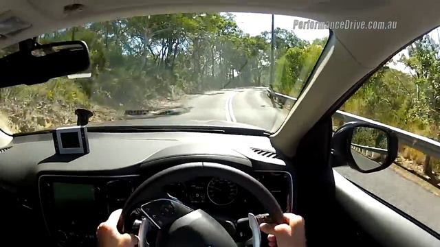 2016 Mitsubishi Outlander POV overview - test drive смотреть онлайн