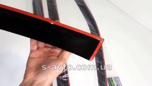 Видеообзор - Ветровики ВАЗ 1117 Калина на скотче