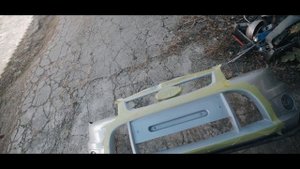 Агрессивный внешний вид. Тюнинг фар Лада Калина 1. AMG галочки и черные маски фар.