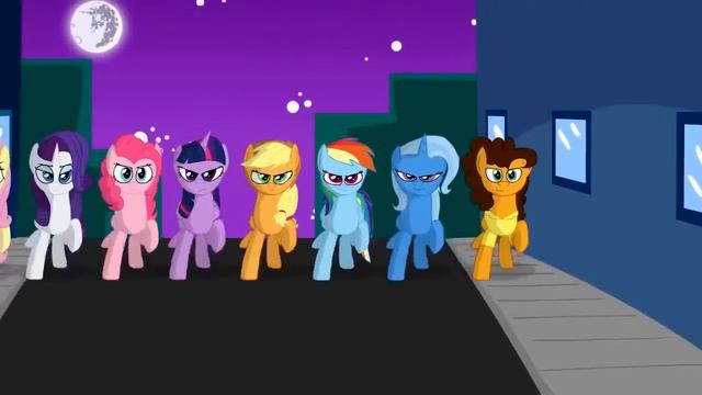 Песня Майкла Джексона (пепеделанная под песню пони) Пони и Брони это круто :D смотреть онлайн