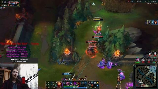 Лучшие стрим моменты League of Legends #54