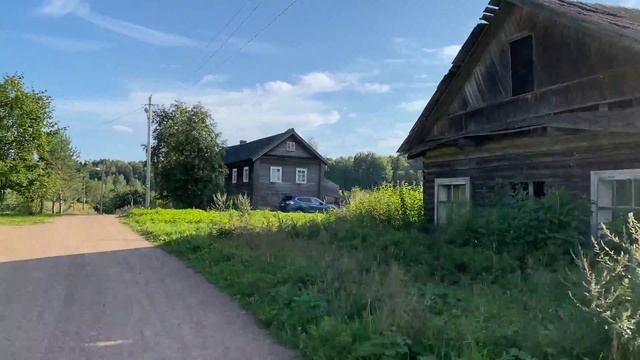Обзор Деревни Новая Крапивна. Август 2021год. смотреть онлайн