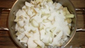 Повидло из яблок кусочками