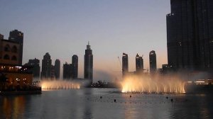 Шоу танцующих фонтанов Дубая