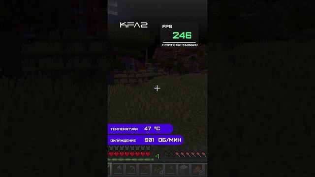 Minecraft | KFA2 X GeForce RTX 4060 Black