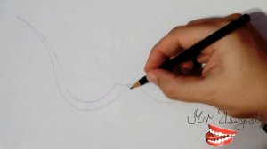 How to Draw SALVADOR DALI Cute Cartoon Mustache/Moustache Easy | Pencil | #MrUsegoodART