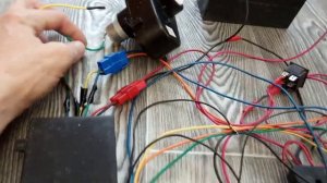Подключение блока управления на 12В LN-R1 27Mhz на детском электромобиле с пультом. Проводка. Схема