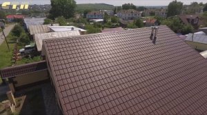 Где купить металлочерепицу цвет Стальной бархат? Металлочерепица ПРАКТИКА RAL 8017 производства СТэ