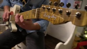 Nashville's Matthew Lee and his custom built Lucky Dog Evangelist guitar demo + LD Lil Scrapper amp