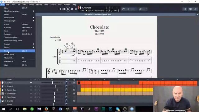 Guitar Pro 7 Tutorial - How Export Files And Create Backing Tracks