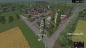 Farming Simulator 17 Теплицы, Обзор территории с Ми 26