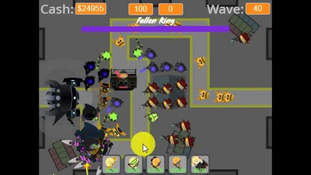 Tower Defense Simulator but is 2D All Bosses (Scratch and roblox) смотреть онлайн