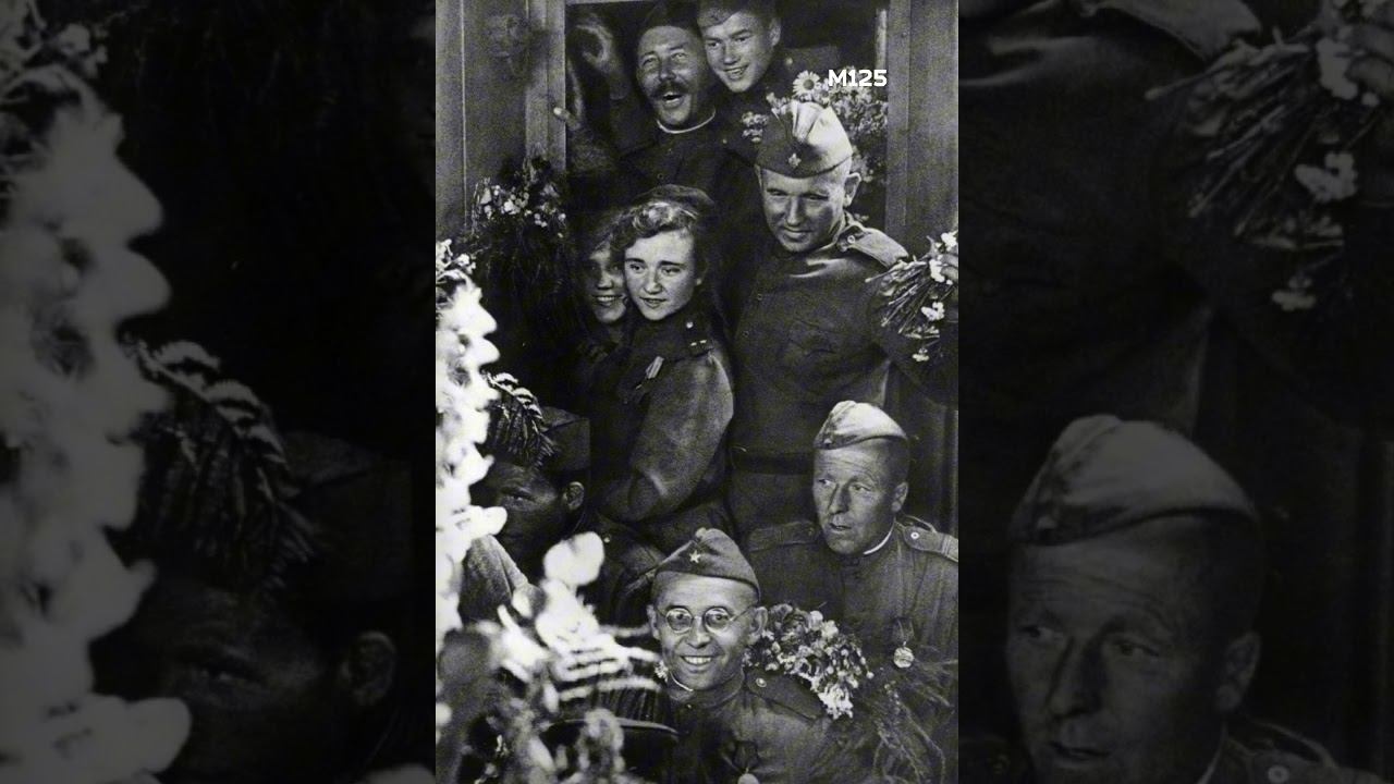 День Победы в 1945 году #9мая #деньпобеды #ветераны #вов #москва #великаяотечественнаявойна