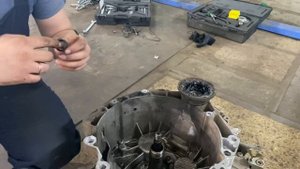 Замена сальника dsg dq200