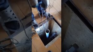 Откачка песка из скважины