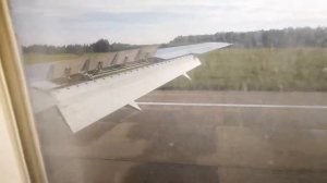 Посадка Boeing 767-300 Azur Air Нячанг - Москва / Landing Na chang - Moscow