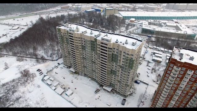 ЖК "Лидер Парк". Дом №1. Январь 2016г. смотреть онлайн