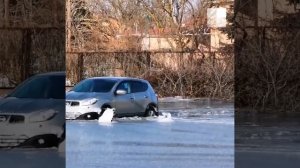 Ростовская область: в Азовском районе затопило станицу Елизаветинскую #shorts