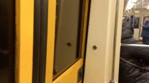 Перегон ул. Старокачаловская - ул. Скобелевская (04.01.2023)