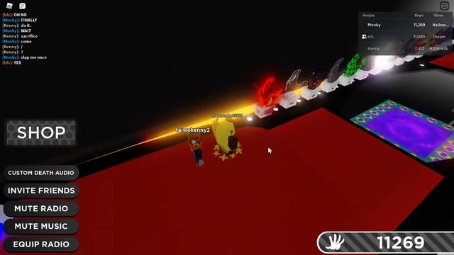 Getting the new Hallow Jack glove! (Roblox Slap Battles) смотреть онлайн
