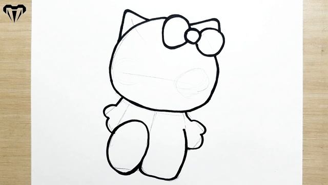 Hello kitty drawing / how to draw drawing spiderman hello kitty смотреть онлайн