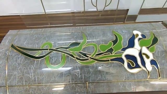 Изготовление пленочных витражей (плоские, радиусные) смотреть онлайн